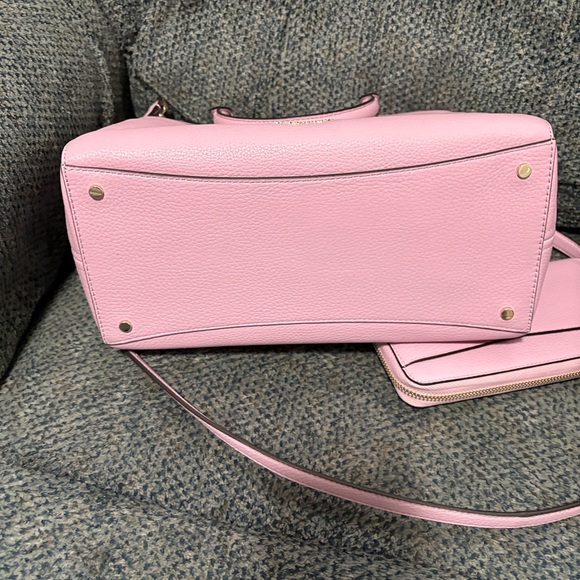 Kate Spade Pink Shoulder Bag and Wallet - Picture 6 of 9